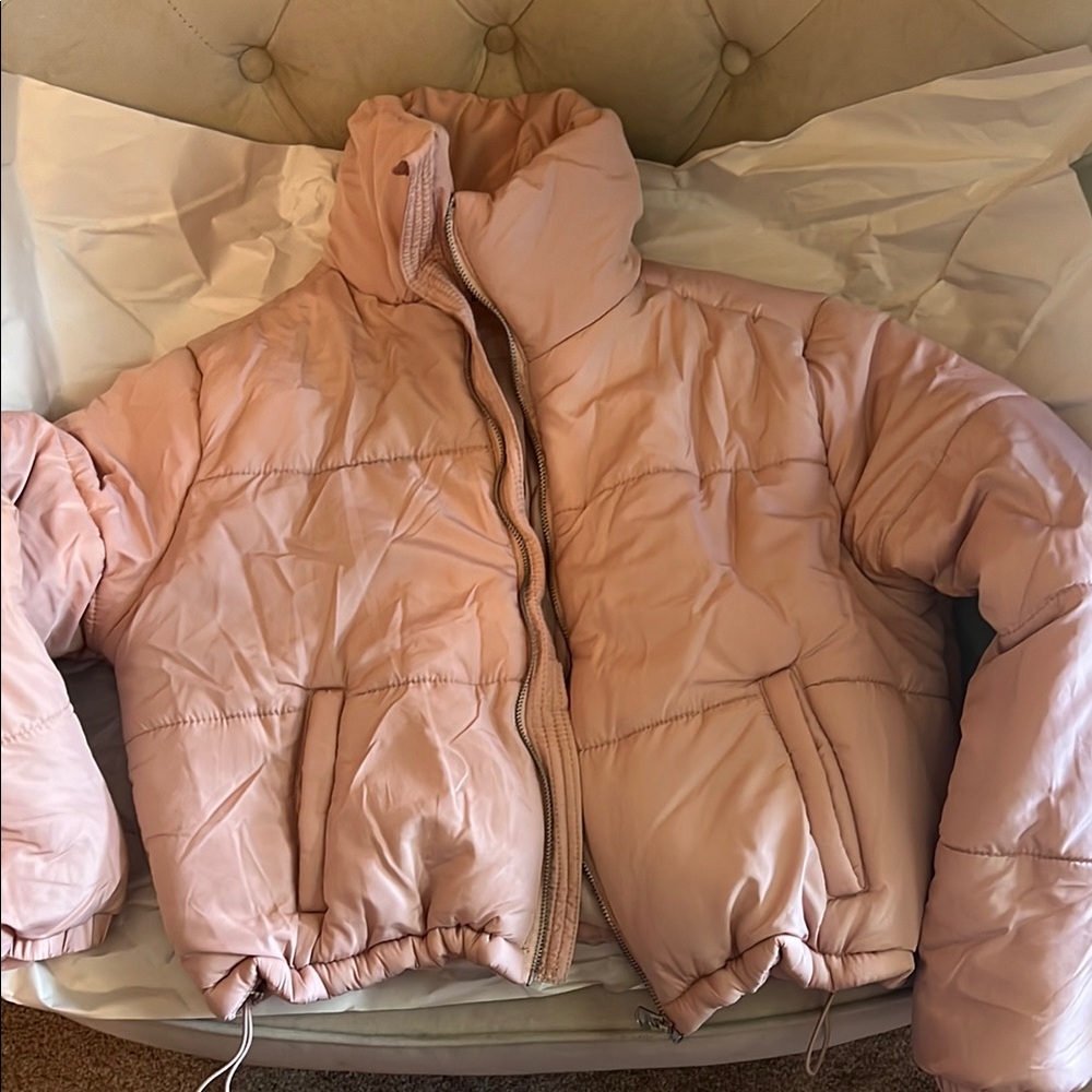 Rue21 Blush Quilted Jacket